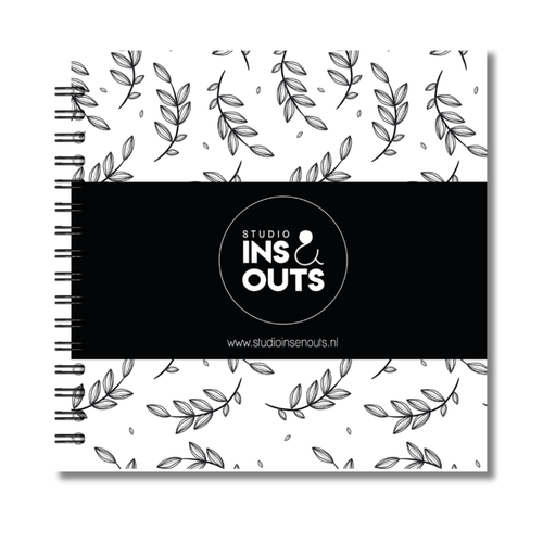 Invulboek Baby's Eerste Jaar | Mijn Eerste Jaar | Botanical Zwart