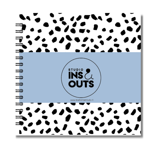 Jaarboek 2026 | Invulboek 2026 | Fotoboek Jaarboek | Dots Blauw