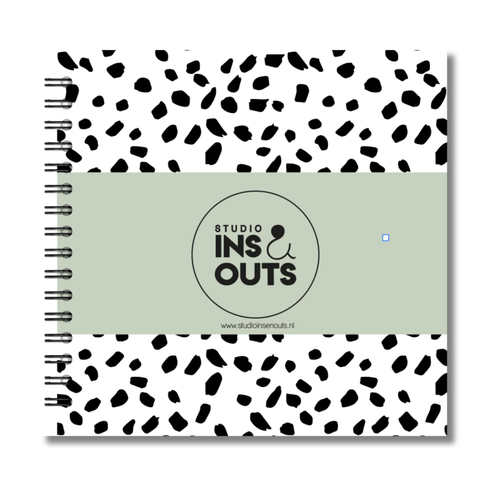 Jaarboek 2026 | Invulboek 2026 | Fotoboek Jaarboek | Dots Groen