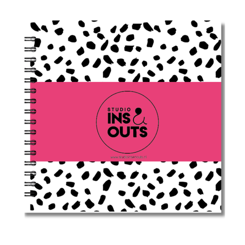 Jaarboek 2026 | Invulboek 2026 | Fotoboek Jaarboek | Dots Roze