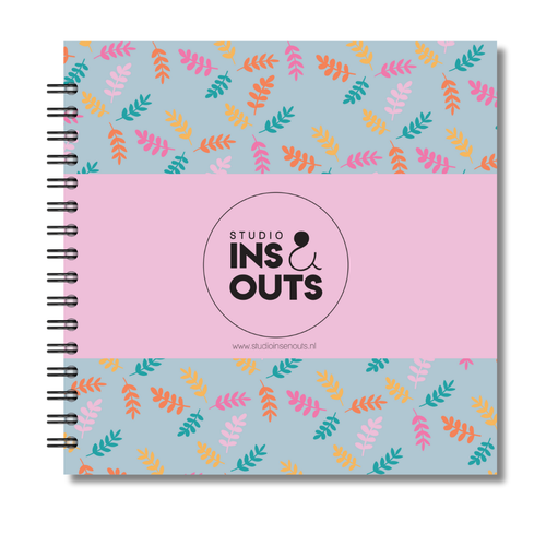 Jaarboek 2026 | Invulboek 2026 | Fotoboek Jaarboek | Takjes Groen Roze