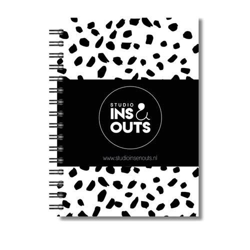 Invulboek Oma & Ik | Herinneringenboek Met Oma | Dots Zwart