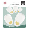 Ponsen Set Hartjes | Figuurponsen Hart Complete Set | 5 Hart Papierponsen